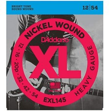 Комплект струн для электро-гитары EXL145 XL NICKEL WOUND Heavy 12-54 D`Addario