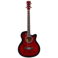 Акустическая гитара Elitaro E4030C RDS (Fire)
