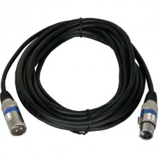 Микрофонный кабель, Invotone ACM1110BK, XLR <-> XLR длина 10 м (черный)