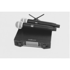 Двухканальная вокальная радиосистема LAudio LS-P3-2M (2 ручных передатчика)