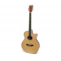 Фольковая гитара с вырезом HOMAGE LF-401C-N