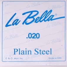 Отдельная стальная струна, 020, La Bella PS020 