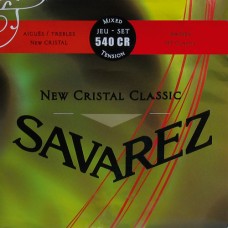 Комплект струн для классической гитары, норм.натяжение, посеребр, Savarez 540CR New Cristal Classic 
