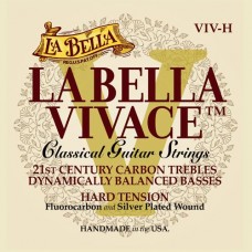 Комплект струн для классической гитары, карбон/посеребренные, La Bella